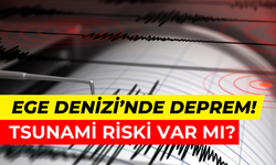 Ege Denizi’nde 6 büyüklüğünde deprem: Uzmanlardan artçı ve tsunami yorumu