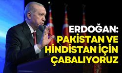 Erdoğan: Pakistan ile Hindistan arasındaki gerilim sıcak çatışmaya dönüşmesin diye çabalıyoruz