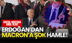 Erdoğan'ın Macron'a Yaptığı Hareket Dünyada Olay Yarattı! Görüntüler Çok Konuşulacak...
