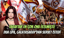 Galatasaray taraftarı onu çok istemişti: Dua Lipa’dan rekor talep