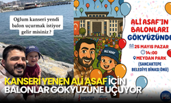 "Gelir misiniz?" Dedi, Kanseri Yenen Ali Asaf İçin Balonlar Gökyüzüne Uçuyor