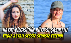 Hayat Bilgisi’nin Rüya’sından sürpriz nikah: Yıldız Asyalı sessiz sedasız evlendi