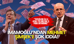 İmamoğlu’ndan Mehmet Şimşek’e Şok İddia: "Tefecilere İlk 4 Ayda 725 Milyar TL Para Aktardınız"