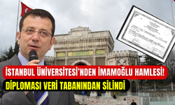 İstanbul Üniversitesi’nden Ekrem İmamoğlu hamlesi: Diploması veri tabanından silindi