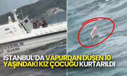 İstanbul’da Vapurdan Düşen 10 Yaşındaki Kız Çocuğu Kurtarıldı