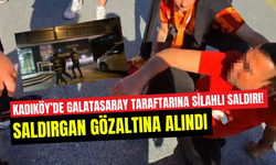 Kadıköy’de Galatasaray taraftarına silahla saldıran kişi yakalandı