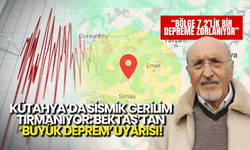 Kütahya'daki 4.2’lik Deprem Oldu: Prof. Dr. Osman Bektaş'tan "Büyük Deprem" Uyarısı!