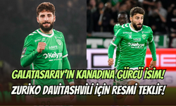 Kvaratskhelia’nın takım arkadaşı Galatasaray’a: Zuriko Davitashvili için resmi teklif yapıldı