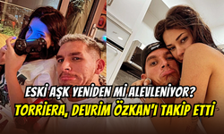 Lucas Torreira’nın kalbi karışık mı? Eski sevgilisi Devrim Özkan’ı yeniden takip etti