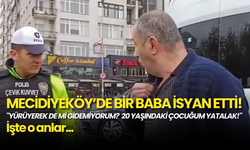 Mecidiyeköy'de İşe Gitmeye Çalışan Bir Baba, Polis Ablukasına Takıldı!