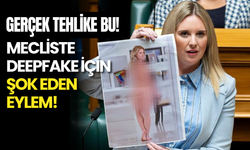 Mecliste Görülmemiş Eylem: Kürsüde Çıplak Fotoğrafını Gösterdi!