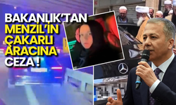 Menzil Cemaatine Ait Lüks Araca Çakar Cezası!