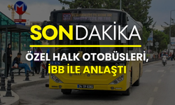 Özel halk otobüsleri, İBB ile anlaştı: Seferler yeniden başlıyor