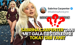 Sabrina Carpenter’dan Met Gala Eleştirilerine Kapak Gibi Cevap!