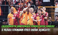 Şampiyonluk sonrası fiyatı açıklandı: Galatasaray’ın 5 yıldızlı forması 6 bin TL’ye satılıyor