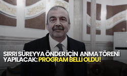 Sırrı Süreyya Önder’in Cenaze Programı Belli Oldu
