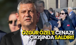 Son Dakika: Özgür Özel’e Cenaze Çıkışında Saldırı