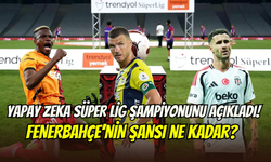 Süper Lig’de son 4 haftaya girildi: Yapay zekaya göre şampiyon kim olacak?