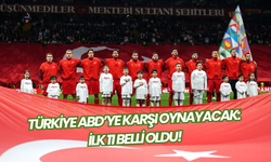 A Milli Takım ABD Karşısında: İlk 11 Belli Oldu!
