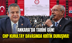 Ankara’da nefesler tutuldu: CHP kurultay davası görülecek