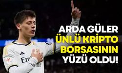 Arda Güler, ünlü kripto borsasının marka yüzü oldu!