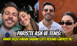 Ayrılık dedikodularına son nokta: Hande Ercel ile Hakan Sabancı Roland Garros finalinde