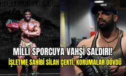 Bursa’da milli sporcuya saldırı: İşletme sahibi silah çekti, korumalar dövdü