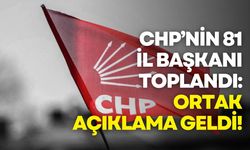 CHP il başkanları kurultay davasına nokta koydu: Gündemimiz halktır