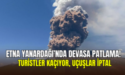 Etna Yanardağı patladı, gökyüzü karardı: Sicilya’da vatandaşlar büyük panik yaşadı
