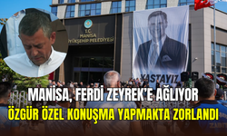 Ferdi Zeyrek’e gözyaşlarıyla veda: Özgür Özel ayakta duramadı