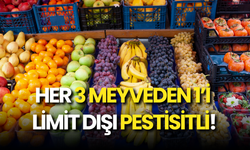 Gıdalarda Pestisit Alarmı: Her 3 Üründen Biri Limit Dışı Kalıntı İçeriyor