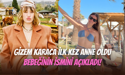 Gizem Karaca anne oldu: Bebeğinin ismini ilk kez açıkladı