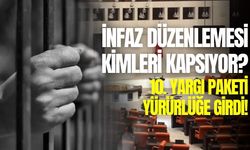 İnfaz yasası kimleri kapsıyor? İnfaz düzenlemesi 2025 son dakika haberleri