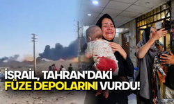İsrail, Tahran'daki Füze Depolarını Vurdu