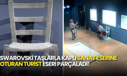 İtalya’da Skandal! Swarovski Taşlarla Kaplı Sanat Eserine Oturan Turist Eseri Parçaladı!