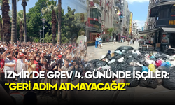 İzmir’de Grev 4. Gününde: İşçiler, Çöplerin Toplanmasına İzin Vermedi!