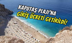 Kaş’ın incisi Kaputaş Plajı'na giriş artık ücretli: 50 TL’lik fiyat tepki çekti
