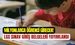 MEB duyurdu: LGS sınav giriş belgeleri yayımlandı