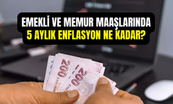Memur ve emekli maaşlarında enflasyon farkı yüzde kaç oldu? TÜİK enflasyonu açıkladı maaş zammı oranı netleşti