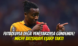Michy Batshuayi yeni tarzıyla olay yarattı: Neden eşarp taktı?