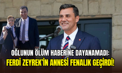 Oğlunun ölümüne dayanamadı: Ferdi Zeyrek’in annesi fenalaştı