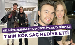 Selin İmer’den eşine espri dolu sürpriz: Mustafa Ceceli’ye 7 bin kök saç hediye etti