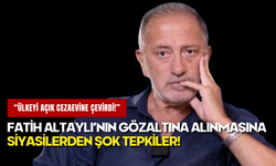 Siyasilerden Fatih Altaylı’nın Gözaltına Alınmasına Sert Tepkiler!