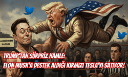 Trump’tan Sürpriz Hamle: Elon Musk’a Destek İçin Aldığı Kırmızı Tesla’yı Satıyor!