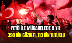 15 Temmuz hain darbe girişiminin 9. yılı: 113 bin FETÖ mensubu tutuklandı