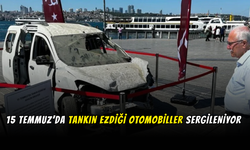 15 Temmuz’da Tankın Ezdiği Otomobiller Sergileniyor