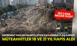 152 Canın Yaşamını Yitirdiği Palmiye Sitesi Davasında Müteahhitlere Şok Ceza! Yeterli mi?