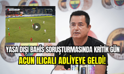 Acun Ilıcalı, yasa dışı bahis davası için İstanbul Adliyesi’ne gitti