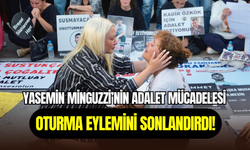 Ahmet Minguzzi’nin annesi Yasemin Minguzzi: ‘’Eylemi sonlandırıyorum, ölüm tehditleri alıyorum’’