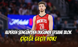 Alperen Şengün’nden eğlenceli an: Düğün çiçeğine NBA tarzı blok
